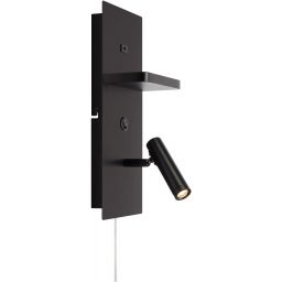 Markslöjd Carica kinkiet 1x4 W czarny 109018