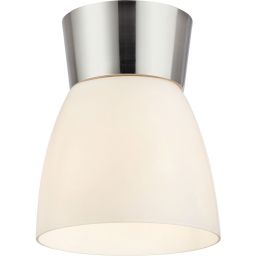 Markslöjd Nerja lampa podsufitowa 1x60 W biała-stal 109026