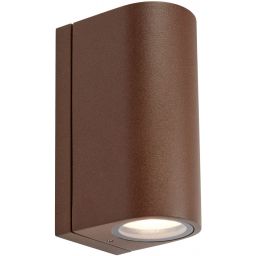 Markslöjd Alor kinkiet zewnętrzny 2x4,9 W brązowy 109111