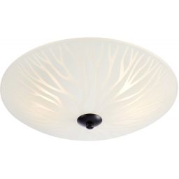 Markslöjd Perla plafon 2x40 W biały mat 109132