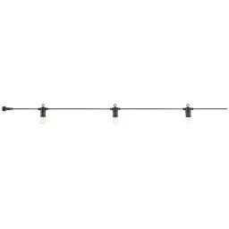 Markslöjd Vibe Extra girlanda zewnętrzna 15x2,7 W czarny-przezroczysta 109235