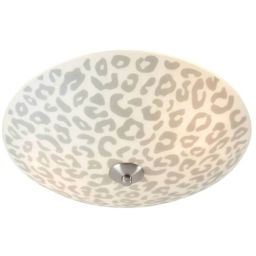 Markslöjd Safari plafon 2x60 W biały-czarny 109331