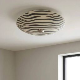Markslöjd Safari lampa podsufitowa 2x60 W biała-czarna 109332