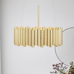 Markslöjd Level lampa wisząca 3x60W złota 108047