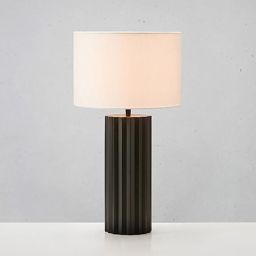 Markslöjd Hashira lampa stołowa 1x40 W czarna 108670