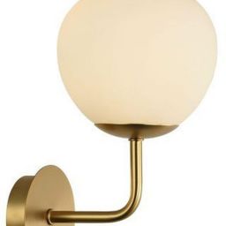 Maytoni Erich kinkiet 1x40W biały/złoty MOD221-WL-01-G