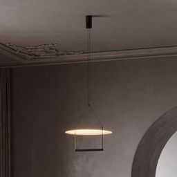 Maytoni Ambience lampa wisząca 1x30 W biała-czarna MOD280PL-L30B3K1