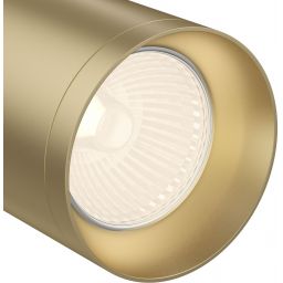 Maytoni Focus lampa podsufitowa 1x50W złoty mat C017CW-01MG