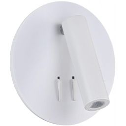 Maytoni Ios kinkiet 1x9W biały C176-WL-01-6W-W