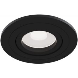 Maytoni Atom lampa do zabudowy 1x50W czarna DL023-2-01B