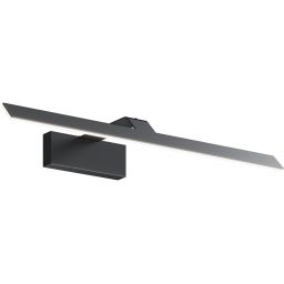 Maytoni Decart kinkiet 1x12W LED czarny/biały MIR010WL-L12B4K