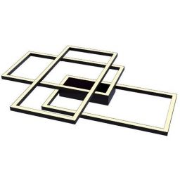 Maytoni Rida lampa podsufitowa 3x80W czarna MOD015CL-L80B