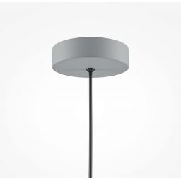 Maytoni Basic lampa wisząca 1x40 W szary/popielaty MOD167PL-01GR
