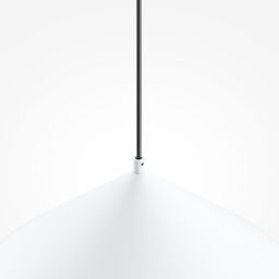 Maytoni Basic lampa wisząca 1x40 W biała MOD167PL-01W