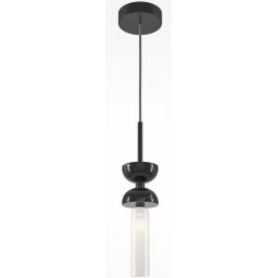 Maytoni Kyoto lampa wisząca 1x28 W czarna MOD178PL-01B