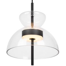 Maytoni Bangkok lampa wisząca 1x12 W czarna MOD185PL-L6B3K1