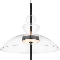 Maytoni Bangkok lampa wisząca 1x12 W czarna MOD185PL-L6B3K3