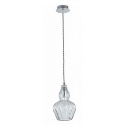 Maytoni Eustoma lampa wisząca 1x40W przezroczysta MOD238-PL-01-TR