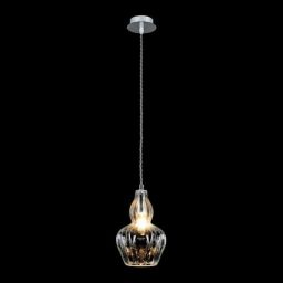 Maytoni Eustoma lampa wisząca 1x40W przezroczysta MOD238-PL-01-TR