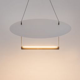 Maytoni Ambience lampa wisząca 1x30 W biała-czarna MOD280PL-L30B3K1