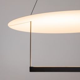 Maytoni Ambience lampa wisząca 1x30 W biała-czarna MOD280PL-L30B3K1
