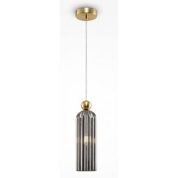 Maytoni Antic lampa wisząca 1x40 W szary/popielaty MOD302PL-01GR
