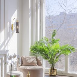 Maytoni Antic kinkiet 1x40 W złoty-szary MOD302WL-01GR