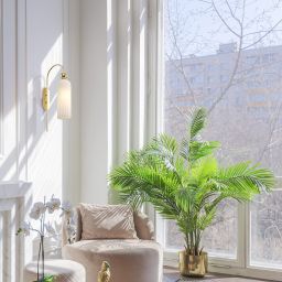 Maytoni Antic kinkiet 1x40 W biały-złoty MOD302WL-01W