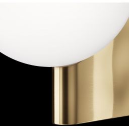 Maytoni Avant-garde kinkiet 1x25 W biały-mosiądz MOD324WL-01BS