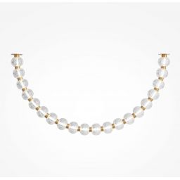 Maytoni Amulet lampa wisząca 1x36 W przezroczysta-złota MOD555CL-L28G3K