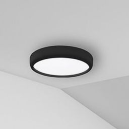 Milagro Gea plafon 1x36W czarny ML6394