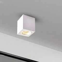 Milagro Bima lampa podsufitowa 1x7 W biała ML7684