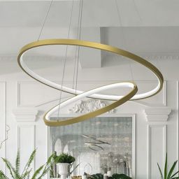Milagro Lucero lampa wisząca 1x48W LED złota ML7950