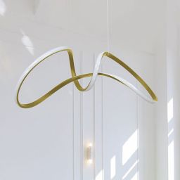 Milagro Tesoro lampa wisząca 1x48W LED złota ML7953