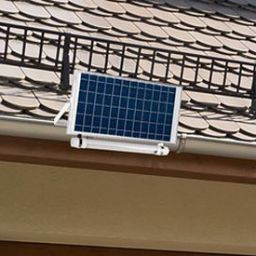 Milagro Jimmy kinkiet solarny 1x40 W biały EKO9090