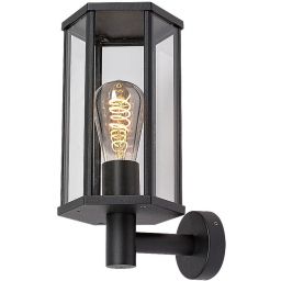 Rabalux Dubrovnik kinkiet zewnętrzny 1x40W czarny mat 7239