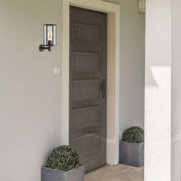 Rabalux Dubrovnik kinkiet zewnętrzny 1x40W czarny mat 7239