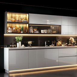 Milagro Vito lampa podszafkowa 1x4 W biała EK1496