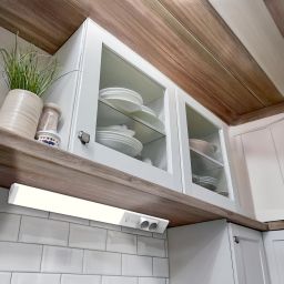 Milagro Dual lampa podszafkowa 1x18 W biała EKB1445