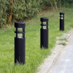 Milagro Fidel lampa gruntowa 1x0,06 W czarny EKO1451