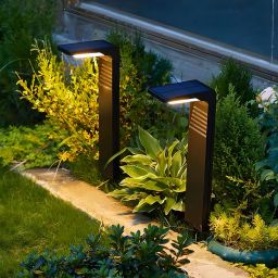 Milagro John lampa gruntowa 1x0,5 W czarny EKO1456