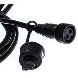 Milagro girlanda zewnętrzna 15x10 W czarna EKO6932