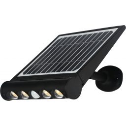 Milagro Talent kinkiet solarny 1x8 W czarny EKO8328