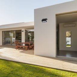 Milagro Epad kinkiet solarny 1x5 W czarny EKO9082