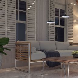 Milagro Saturn lampa solarna wisząca 1x6 W czarny EKO9150