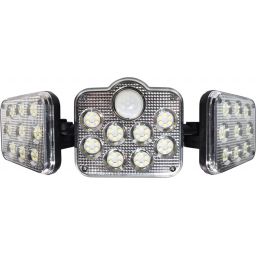 Milagro Flexi kinkiet solarny 3x20 W srebrna EKO9152