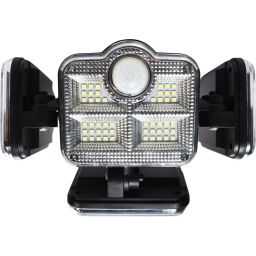 Milagro Flexi kinkiet solarny 4x30 W srebrna EKO9153