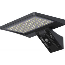 Milagro Milo kinkiet solarny 1x8 W czarny EKO9154