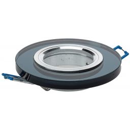 Milagro lampa do zabudowy 1x50W czarna EKOS205