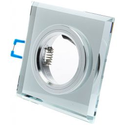 Milagro lampa do zabudowy 1x50W srebrna EKOS270